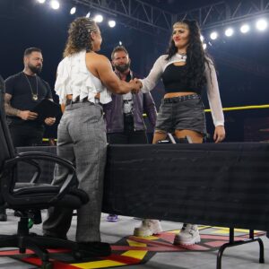 Stephanie De Lander Instagram - 1 WEEK AWAY FROM THE GREATEST @tnawrestling KNOCKOUT’S WORLD CHAMPIONSHIP REIGN OF ALL TIME! 😁 @beezzzzy #TNAisSDL #Rebellion