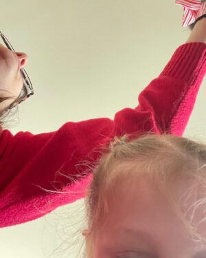 Stephanie J. Block Instagram - Christmas photos from a precious 3 year old POV ❤️ #merryandbright