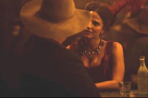 Stephanie Nur Instagram - Congratulations to the brilliance of Taylor Sheridan and the entire creative team, production and the wonderful cast behind @1883official for their 3 Emmy Award Nominations! 

@benrichardson for outstanding cinematography 
@christinavaros for outstanding cinematography 
@briantylermusic for outstanding music composition

Taylor’s scripts are meaty works of art, full of nuance and humanity. A gift to an actor. He writes female characters that are deep, complex and dynamic. It was my great privilege and pleasure to be chosen to tell a part of the story he created. 
That I got to be Melodi, playing make-believe opposite the legendary, Sam Elliott, was a chance of a lifetime. 

i’m grateful for all the wonderful messages about how much this series and this scene touched you all.

This experience will always stay in my heart with all the magic it holds.

xx,
Melodi