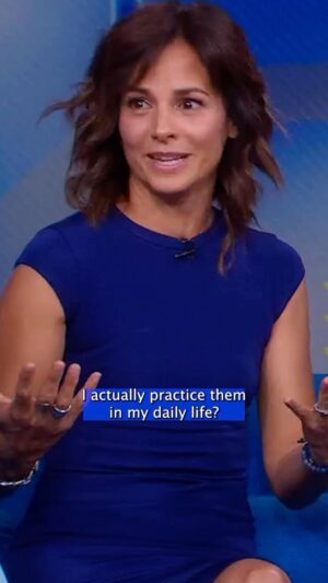 Stephanie Szostak Instagram - Actress @stephshortstak joins us on #WorldMentalHealthDay to talk about her new book, “Selfish,” which focuses on building confidence and joy.