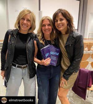 Stephanie Szostak Instagram - What a treat last night was. Thank you New Canaan for coming out and for all the questions at the end!
Merci @hollyparmelee for leading the evening,  @newcanaanlibrary and @elm street books for providing the great space and bringing the books. And merci to my pals @alisyncamerota and @rhodielorenz for showing up on a school night 💕💕💕 

Repost • @elmstreetbooks Elm Street Books loved hearing author Stephanie Szostak @stephshortstak tonight at the  @newcanaanlibrary showcasing her new “workbook” Selfish: Step Into a Journey of Self-Discovery to Revive Confidence, Joy, and Meaning.

Self!sh | adj. | taking time for oneself every day. Some might call that selfish. We say own it. This is your personal playbook for your mindset. Your tool kit to cope and grow. It’s unique to you. It gets you back to the best of You. Yes, it’s a good thing to take care of yourself. You’ll bring more of what you cherish and value to the world and those around you. That's self!sh.

ICYMI, additional copies available at Elm Street Books! 

#authorevents #newcanaanlibrary #elmstreetbooks #self!sh