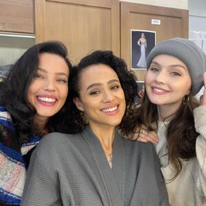Stephanie Corneliussen Instagram - BTS from the Invitation & beautiful Budapest!⁣ ☁️ @invitationmovie #theinvitation #sonypictures