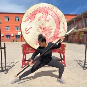 Stephanie Siriwardhana Instagram - Above all else Guard your heart for everything you do flows from it 🙏🏽🥰♥️
#meihuaquan #china #martialarts #wayoflife #guard #your #heart #love #blessed #destiny #grateful
