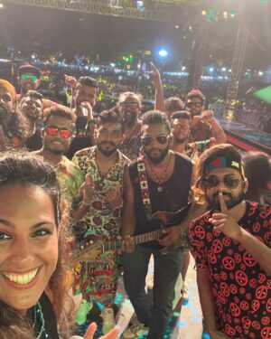 Stephanie Siriwardhana Instagram - Thank you Thissamaharama 🙏🏽♥️🥰
.
#aura #lanka #music #festival #srilanka #love #peace #hope #reggae