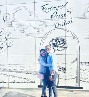 Stephanie Siriwardhana Instagram - "Good Friend Better Than Pocket Coin" ♥️ @lrj_89 
.
Delicious food & 📸 by @zeineb_ben_slama 
.
#foreverfriends #foreverrose #dubai #friendship #uni #icc #umpire #barbados #srilanka