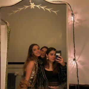 Sterling Jerins Instagram - hiding in the bathroom 🥰💫🚫