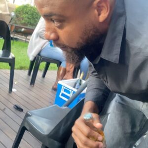 Sthandile Nkosi Instagram - Past weekend Dump. 🤍
Celebrating our friend @nkosi__nathi 

Rocking @kelvinmomo_ - Inyembezi 

#fyp #weekenddump #memories #happybirthday