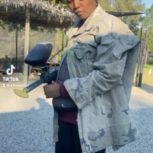 Sthandile Nkosi Instagram - What a happy Sunday!🌸❤️🔥

Thank you so much @nadine.ndlovu ❤️🌸 

#fyp #johnnykejohnnychallenge #paintball #gear