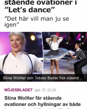Stina Wollter Thumbnail - 12.6K Likes - Top Liked Instagram Posts and Photos