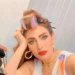 Sudeepa Singh Instagram – Dramatic me n my Set life….🎥🧿🔜