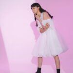 Suey Kwok Instagram - having a pink moment with a cute dress💖💫 📷 @kirkcheungvision 👗 @ceciliebahnsen @harveynicholshk 💈 @larryho_hairstylist 💄 @melodychiumakeup