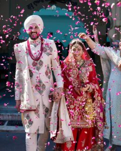 Sukhmani Sadana Instagram - The Most Beautiful Day of Our Lives ♾️ 03.03.24 We need all your love and blessings 🙏♥️ Sukhmani’s Outfits @rimpleandharpreet Jewllery by @khuranajewelleryhouse Make up and hair @kohleyesbyjo Venue @thebagh_ Shot by @itskrajofficial #tonewbeginnings #tiedtheknot #youandme #goodvibesonly #grateful #anandkaraj #wedding #sukhmanisadana #sundeepgill #blessings #forever