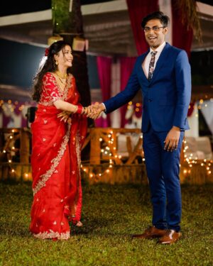 Sulagna Panigrahi Instagram - Pleasure doing 2nd year of business with you @biswakalyanrath 😍🥰😘

Swipe right to see last pic “current situation of our company”

P.S: I louve you @biswakalyanrath ❤️

#2ndanniversary #wedding #coupleofgoals