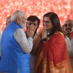 Sumalatha Instagram - I am grateful for the support and blessings of Prime Minister Shri @narendramodi avaru. Over the past five years, as the MP from Mandya, the support and cooperation from PM Shri Narendra Modi-led government has been immense. I had the opportunity to express my gratitude yesterday. I pledge to continue striving for the development of our punyabhoomi blessed by Kaveri and Chamundeshwari Amma, serving the people of our Mandya. Let’s support #ModiAgainIn2024 for furthering the progress of our nation. #ModiGuarantee #ModiAgainIn2024 #NammaMandya #ViksitBharat