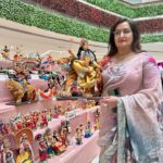 Sumalatha Instagram - An extravagant Dussehra at Garuda Mall. We were honored to have the graceful presence of Sumalatha Ambareesh at the vibrant Gombe Habba celebrations. The venue was adorned with a breathtaking exhibit of 1002 exquisite handmade dolls and exquisite Mysore-style decorations, creating a truly mesmerizing atmosphere. . . . . . . . . . . #garudamall #mallsofbengaluru #bengaluru #dasara #dasaracelebrations #weekend #celebrity #sumalathaambareesh #shopping
