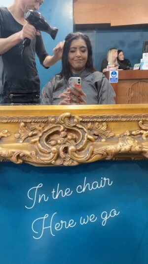 Sunetra Sarker Instagram - Ready for the chop @loosewomen @klassihair