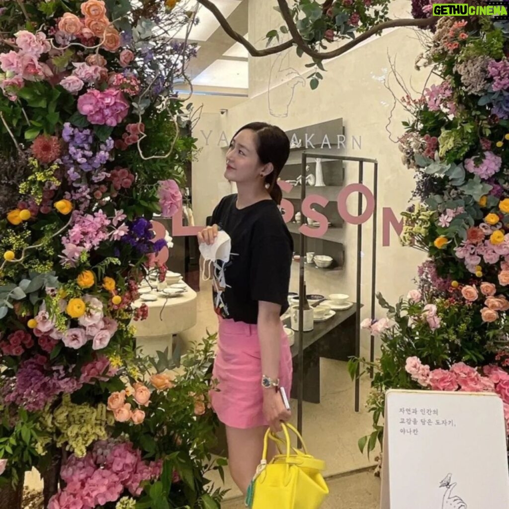 Sung Yu-ri Instagram - 진이언니 1주년 축하해요 꽃길만 걸으세요🌷