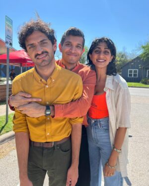 Sunita Mani Instagram - Fambly photos 🌋 before during and after