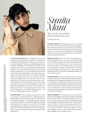 Sunita Mani Instagram - Thank you, Patricia Karounos, for a lovely chat and for ELLE CANADA shining your light on moi🌹

More from this spectacular Tommy Agriodimas sesh 
🫶✨
hair: @karla_julianna 
m/u: @andrea_tiller 
stylist: @sarahslutsky @carlee___