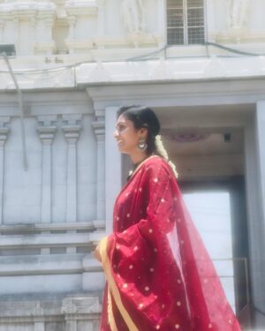 Sunitha Srinivasan Instagram - Kanchipuram kamachi amman temple♥️