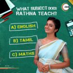 Sunitha Srinivasan Instagram - Enna Teacher-ah irupanga? 🤔 Comment your answers! #Anna #Sunitha #Teacher #Watchforfree #ZEE5Tamil #zee5