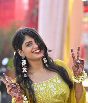 Sunmeera Nagesh Instagram - Haldi✨
#GharkiPehliShaadi