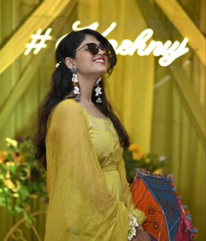 Sunmeera Nagesh Instagram - Haldi✨
#GharkiPehliShaadi
