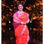 Supriya Pilgaonkar Instagram – Thank you @sonytvofficial @ibd.official and entire team for having us on Ganesh Chaturthi special. .