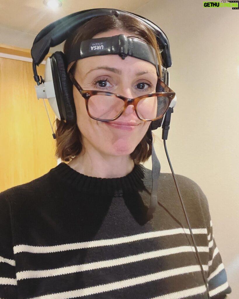 Suranne Jones Instagram - ADR for #vigil2 … I obviously look slightly cooler in the show. 👵👓… anyway… it’s coming soon @bbciplayer @worldproductions_tv