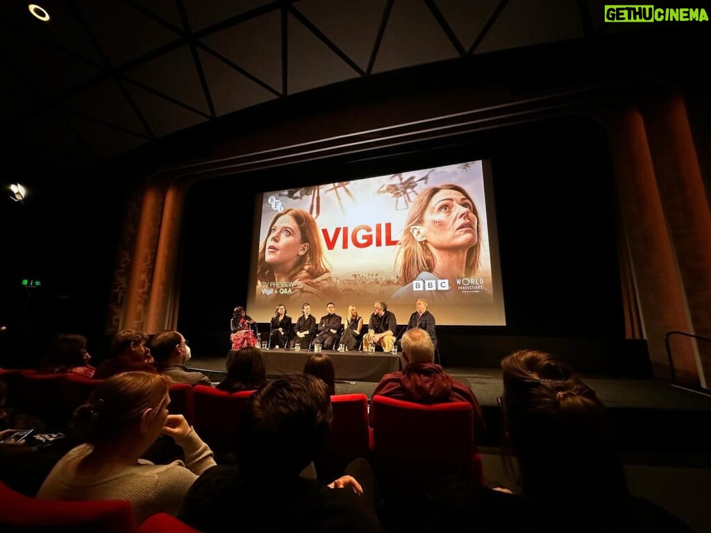 Suranne Jones Instagram - ViGIL Q and A @britishfilminstitute 📸 @teamakersprod