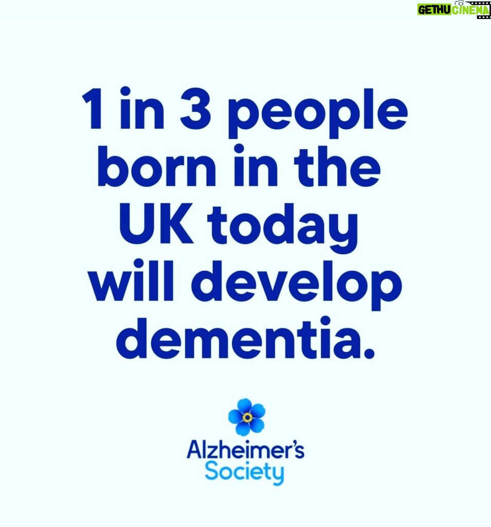 Suranne Jones Instagram - Dementia is the biggest health and social care challenge we face. @alzheimerssoc vows to help end this devastation through dedicated support and research into life-changing treatments. Visit alzheimers.org.uk. #WorldAlzheimersDay If you can donate or share with someone who would benefit from this link or website then please do it today 🙏❤️ @alzheimerssoc