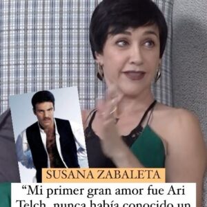 Susana Zabaleta Instagram - “No había conocido un hombre tan seguro como #AriTelch, corté a mi prometido por él” @susanazabaleta #isabellascurainabrelacajade #SusanaZabaleta