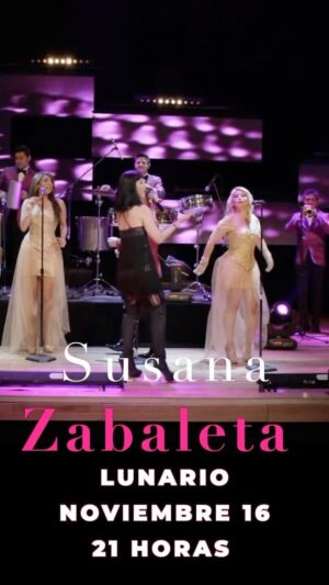 Susana Zabaleta Instagram - ¡Chamacos! Este 16 de noviembre estamos de fiesta ¿nos acompañan a bailar al @lunariomx?
Boletos @ticketmaster_mx 
#sabortropical