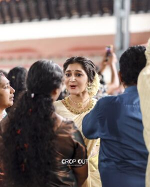 Susmitha Prabhakaran Instagram - Inframe : @susmitha.prabhakaran

Dop : @shaha_khan_photography 

Saree draping: @weldon_collections

Makeup & styling : @makeover_by_givin
@_meethu__off_icial