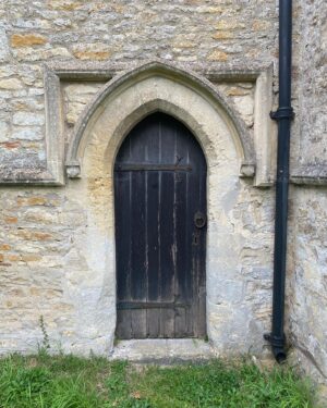 Suzannah Lipscomb Instagram - This tiny door leads into the east end of my village church. 

The earliest part of the church dates to about 1200, the chancel was built 100 years later, and aisles in the late 14th century. It has not changed much since, although it  was much restored in the 1870s and 1970s.

I walk past this beautiful medieval building every single day.