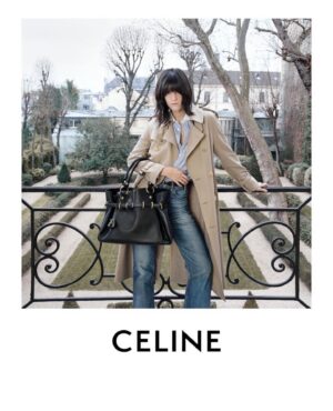 Suzanne Lindon Instagram - @celine nouvelle campagne par hedi 🖤 @hedislimane