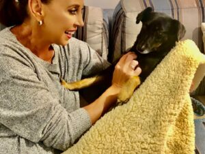Suzanne Paul Instagram - 4 years ago today we rescued Matty- he was frightened and shaking and we fell in love with him straight away. He’s turned into the best little dog x