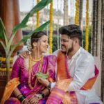 Swanandi Tikekar Instagram - That Magical Moment!♥️✨ @khushbooghodke dolled me up for all my wedding looks and her work is great. Loved working with you Khushboo. Thank you!🤗 Swanandi’s MUAH : @khushbooghodke Ashish’s MUAH : @krishna_deshmukh_makeup Saree : @saudamini_handloom Blouse : @nishfash_design_studio Ashish’s Outfit : @saudamini_handloom Jewellery : @pngadgilandsons Styling : @saudamini_g Draping : @nilam_art1687 Pictures : @lensfixed_onkarabhyankar Asthetics & Skincare : @thefacestudio.in Socials and Exclusive PR : @wechitramedia @n.i.d.s_ #SwanandiTikekar #AshishKulkarni #Wedding #ANANDI 💕