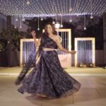 Swanandi Tikekar Instagram - Sangeet Night✨ - Full of love, dance and my people!🥰 And the cherry on the cake was this beautiful outfit by @savaree_by_sonali 😍 Bling, easy and stylish! Just perfect for my Cocktail party!💙 Thanks alot @savaree_by_sonali 🤗 PS- 👟 are loveee! 😁 Beautiful outfit by @savaree_by_sonali ✨ Styling : @saudamini_g MUAH : @nishant_tapkir_makeup @priyankahairartist Asthetics & Skincare : @thefacestudio.in Video : @lensfixed_photoworks Socials and Exclusive PR : @wechitramedia @n.i.d.s_ #ANANDI #SwanandiTikekar #AshishKulkarni #SangeetNight