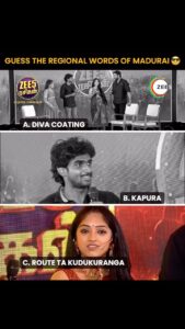 Swathi Sharma Instagram - Therinjavanga comment pannunga 🤔 Watch ZEE5 Rasigan Madurai Special now streaming on ZEE5 absolutely for free! #NinaithaleInikkum #ZEE5RasiganMaduraiSpecial #ZEE5Rasigan #ZEE5Tamil #ZEE5