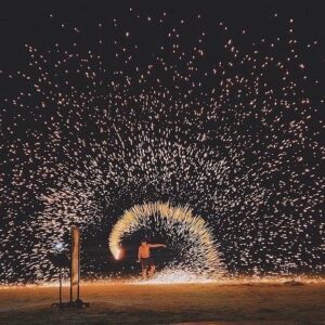 Sydney Chandler Instagram - .. fire bending is real @sawyerqchandler