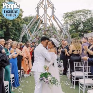 Sydney Ozerov-Meyer Instagram - What an honour to get to witness two of the most beautiful souls I know make their union official! A wedding fit for royalty! A whole lotta blurry photos full of love 💕 congratulations Kiana & Lovell!!🥹👑💍💒💕