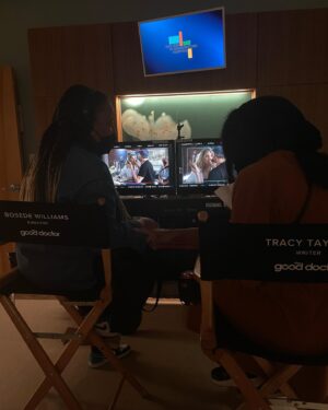 Sydney Ozerov-Meyer Instagram - Tonight! 10/9c a brand new episode of @thegooddoctorabc and my goodness I’m honoured to be a part of this story.
The amazing writer @dametaylor and director @bosede_williams were a complete gift to work with and they tell this story with such care. 
Thank you to all the wonderful cast @briasamone @willyunlee @brandonlarracuente for being so welcoming and especially to @fionagubelmann for being such a generous and supportive scene partner. And thank you to the remarkable @lizdeancasting for trusting me with this role. I can’t wait for everyone to see it! 🙌💕🩺