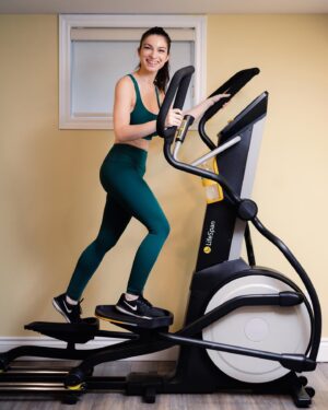 Sydney Ozerov-Meyer Instagram - I tend to really struggle through the winter months, both physically and mentally. Over the years I’ve found that movement helps me enormously with both but I’ve often struggled with the discipline to be consistent with a routine (made worse by how uncomfortable I feel in public gyms). This year I have made it my priority to set up an at home routine that I can maintain before the winter months set in to put my health first in a way that works for me.
An elliptical is my go to. It’s super low impact for my joints, an amazing full range of motion and great for a warm up or full workout. I was geeked to find the @lifespan_fitness elliptical that somehow requires no power and yet has a full digital program? It’s the perfect stride length and has a 30 day money back guarantee. If there’s one piece of at home gym equipment that felt essential to my winter setup. This is it. Wish me luck!!