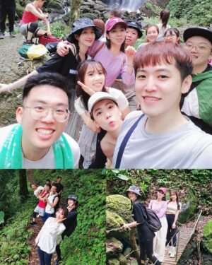 Sylvia Hsieh Instagram - 說爬就爬 ⛰️ 
自在舒服的和諧共處
享受大自然的魅力
聆聽蟲鳴鳥叫瀑布的流水聲
浮躁的心也平靜了
謝謝大自然帶給我們的美好🥰

#雲森瀑布 #三峽