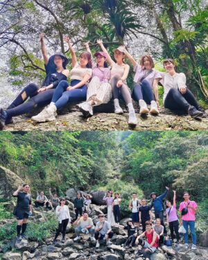 Sylvia Hsieh Instagram - 說爬就爬 ⛰️ 
自在舒服的和諧共處
享受大自然的魅力
聆聽蟲鳴鳥叫瀑布的流水聲
浮躁的心也平靜了
謝謝大自然帶給我們的美好🥰

#雲森瀑布 #三峽