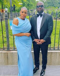 Symone Sanders Instagram - Raised a glass 🥂 in honor of Kenya’s President @williamsamoeiruto and Kenya’s First Lady @mamarachelruto tonight. 💄: @shiedhaobeauty