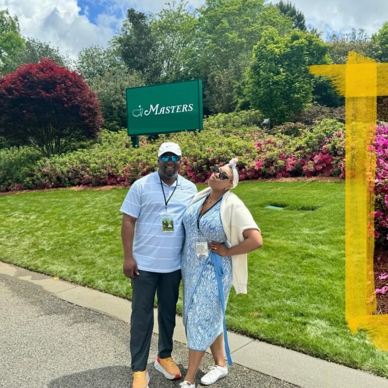 Symone Sanders Instagram - Get a husband that will take you to the Masters and make sure you make it back for work. 🙏🏾❤️