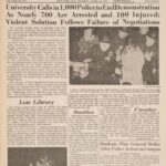 Symone Sanders Instagram – The Columbia Spectator, New York, Tuesday, April 30, 1968. 56 years later, police are again removing demonstrators from Hamilton Hall. 

A wise lady once told me: history is unbroken continuity.