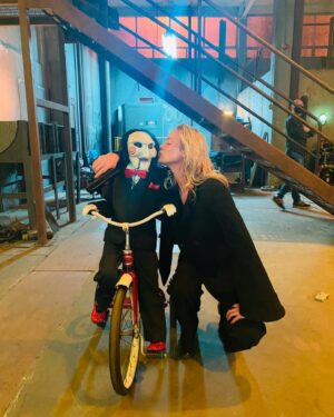 Synnøve Macody Lund Instagram - Strike is over, celebration of the wonderful adventure of SAW X is in order🎉 I will spam the gram with my favourite edits made by the most dedicated fans😅 I am touched and honored, best regards Dr. Cecilia P❤️
